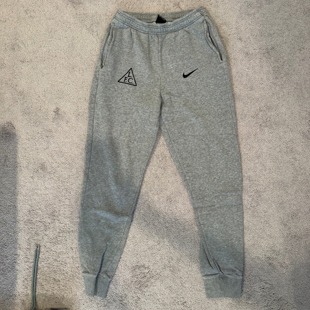 Nike Liverpool FC Sweatpants - Grey - Medium